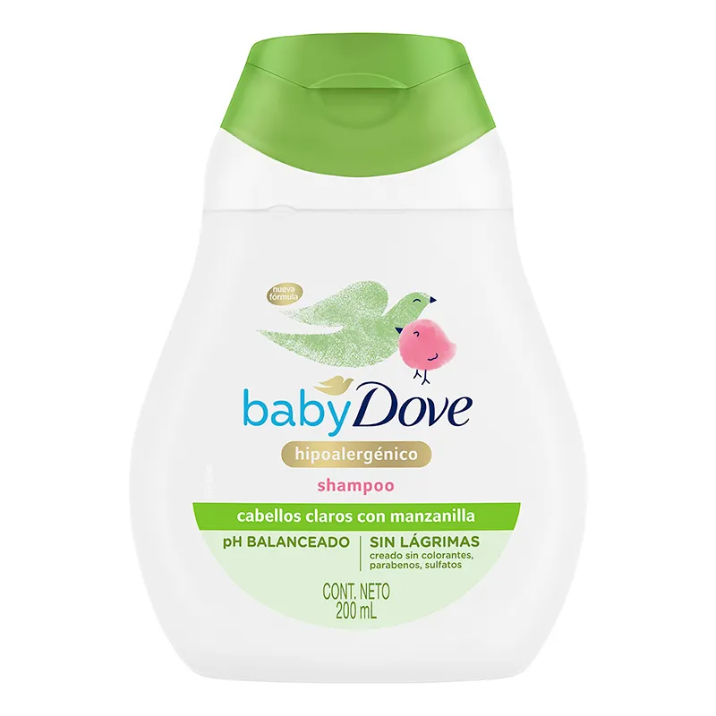 Shampoo Cabellos Claro Baby Dove - 200 mL