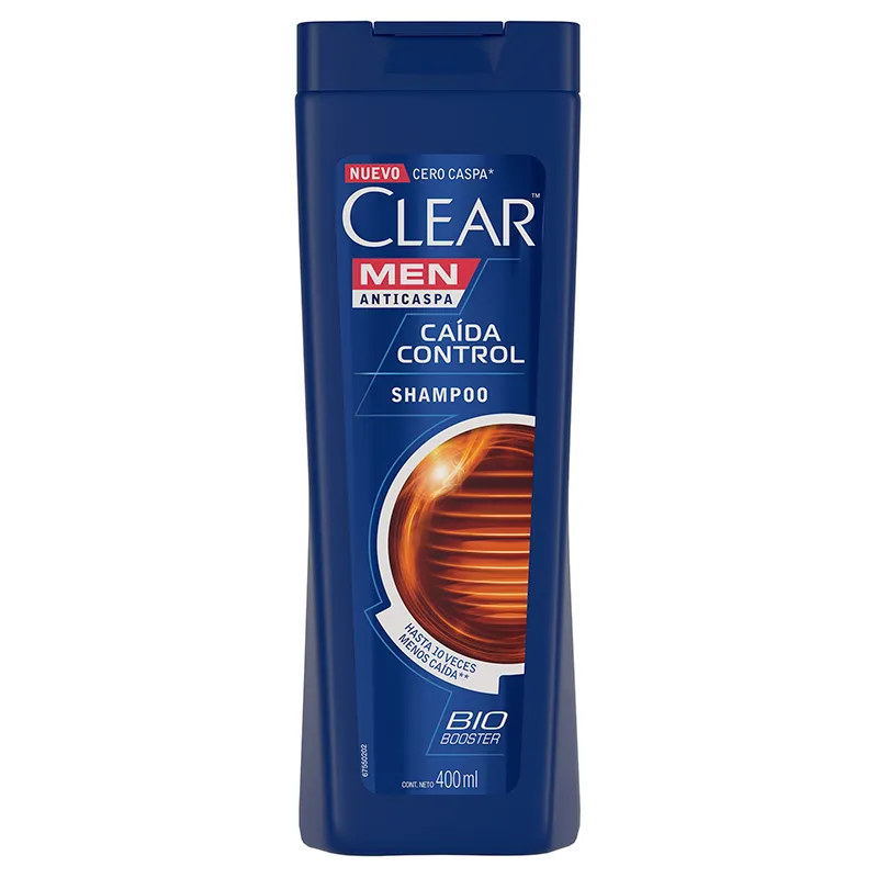 Shampoo Caida Control Clear Men - 400 mL