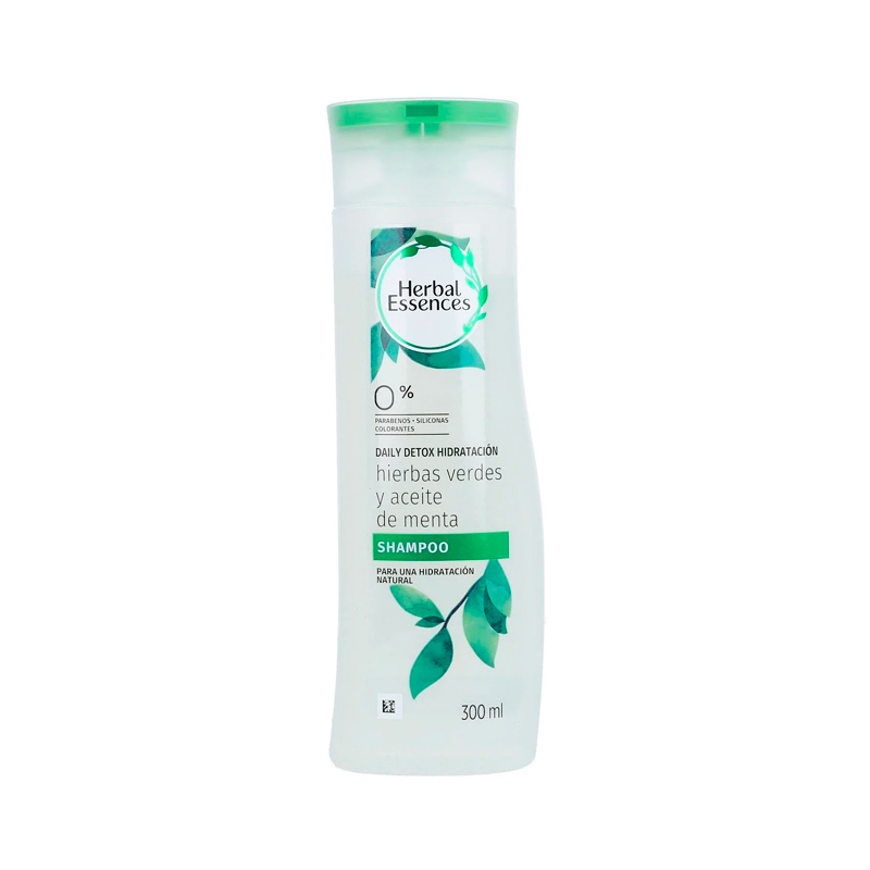 Shampoo Daily Detox Hidratación Herbal Essences 300 mL Punto Farma