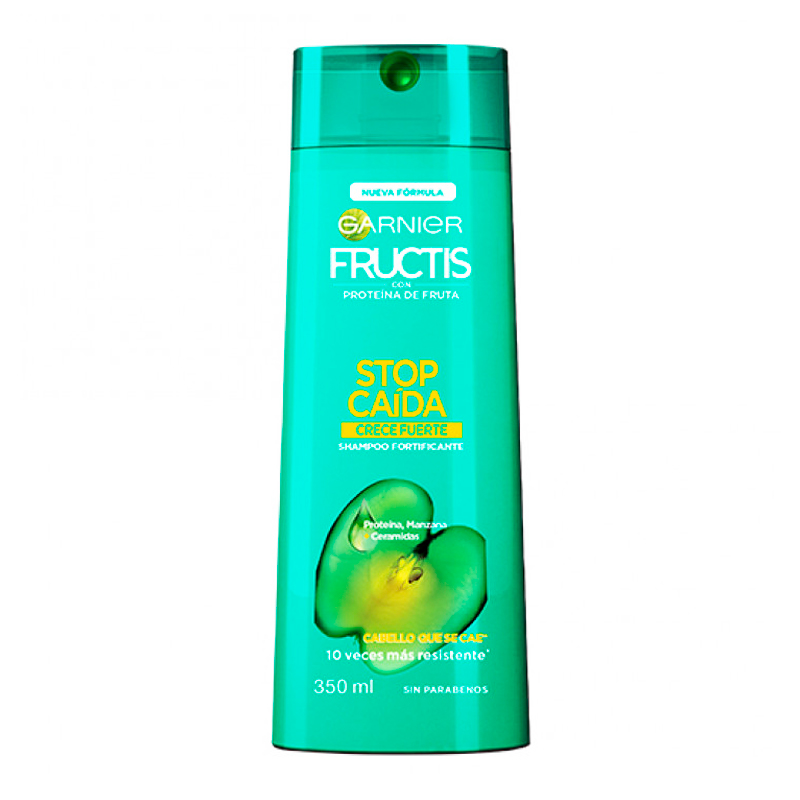 Shampoo Fortificante Stop Caída Garnier Fructis 350 mL Punto Farma