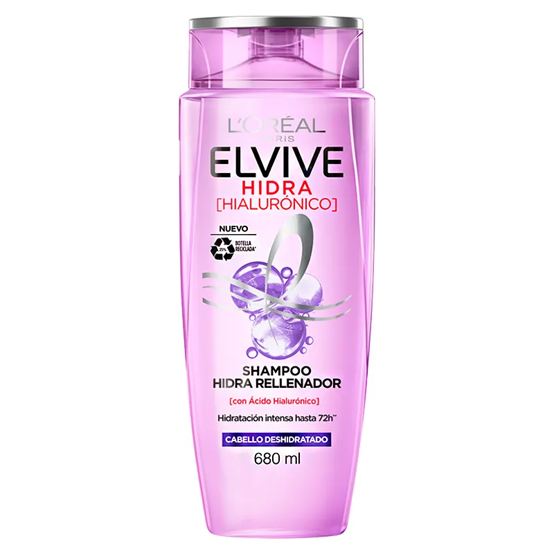 Shampoo Hidra Hialurónico Elvive - 680 mL