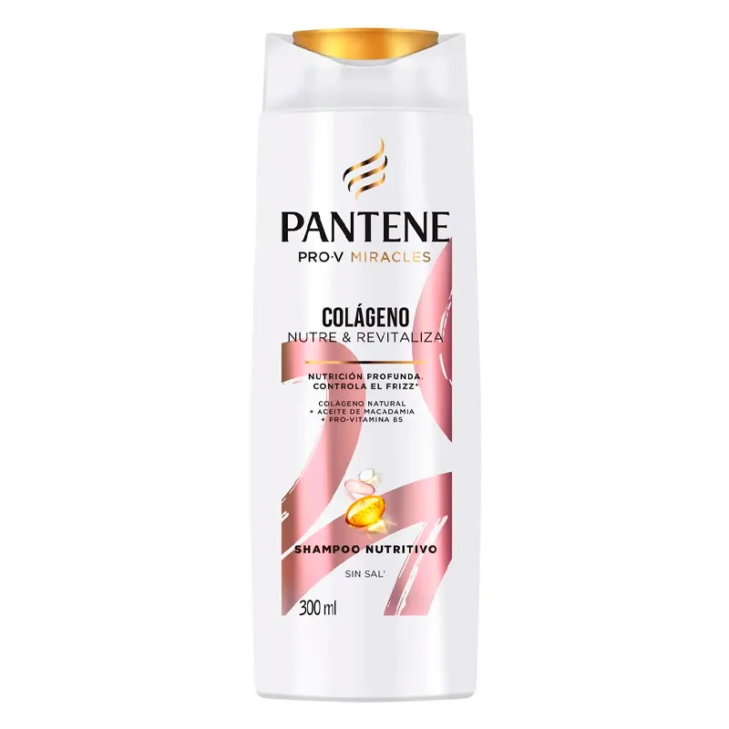 Shampoo Nutritivo Colágeno Pro-V Miracle Pantene - Cont.300mL