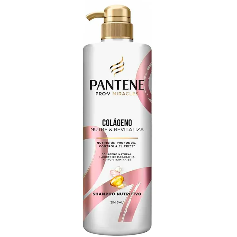 Shampoo Nutritivo Colágeno Pro-V Miracles Pantene - Cont.510mL