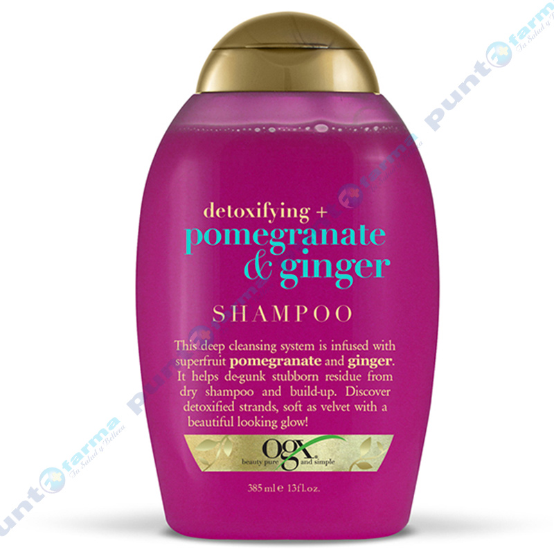 Shampoo Pomegranate Ogx 385 mL Punto Farma