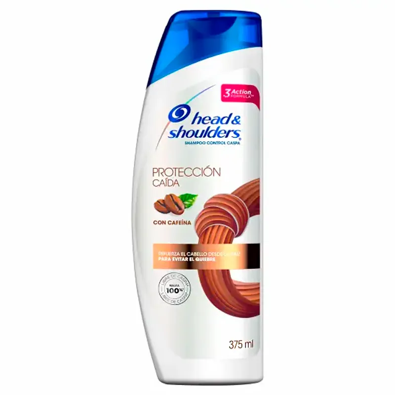 Shampoo Protección Caída con Cafeína Head & Shoulders - 375 mL