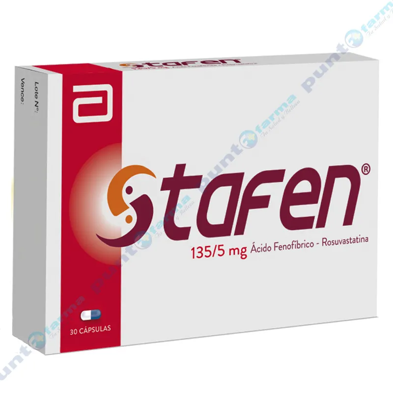 Stafen 135/5 mg - Caja de 30 cápsulas