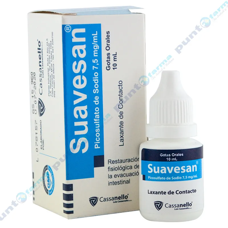 Suavesan Picosulfato de sodio 7,5mg/ml - 10 mL