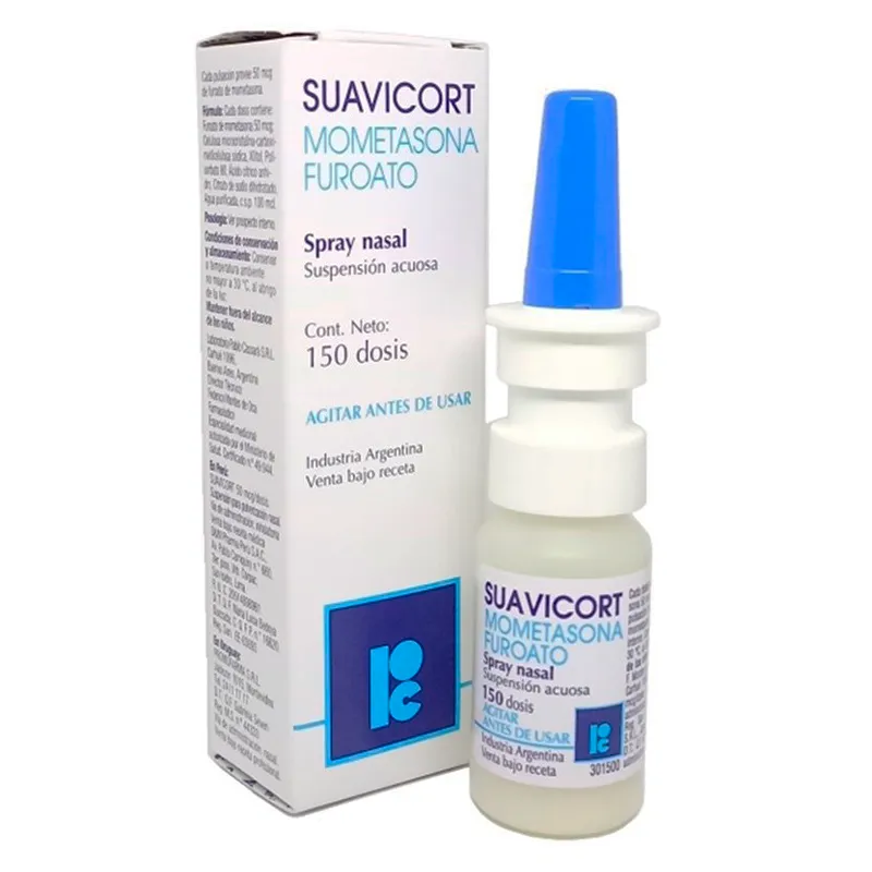 Suavicort Mometasona Furoato Spray Nasal - Cont. 150 dosis.