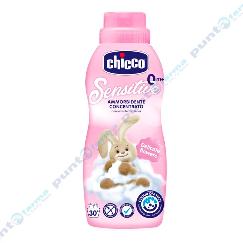 Suavizante Concentrado Sensitive Flores Delicadas Chicco - 750 mL