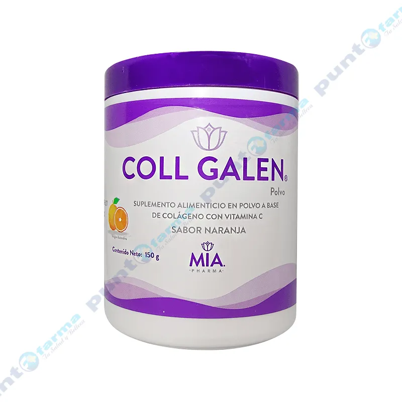 Suplemento Alimenticio en Polvo Sabor Naranja Coll Galen - 150 gr