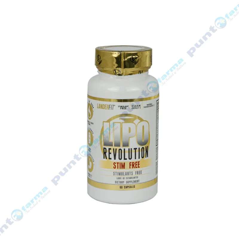 Suplemento Dietario Lipo Revolution Landerfit – Cont 60 Cápsulas