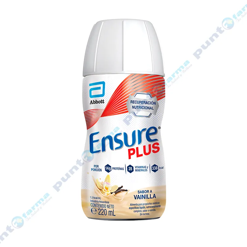 Suplemento Nutricional Ensure Plus Vainilla - 220 mL