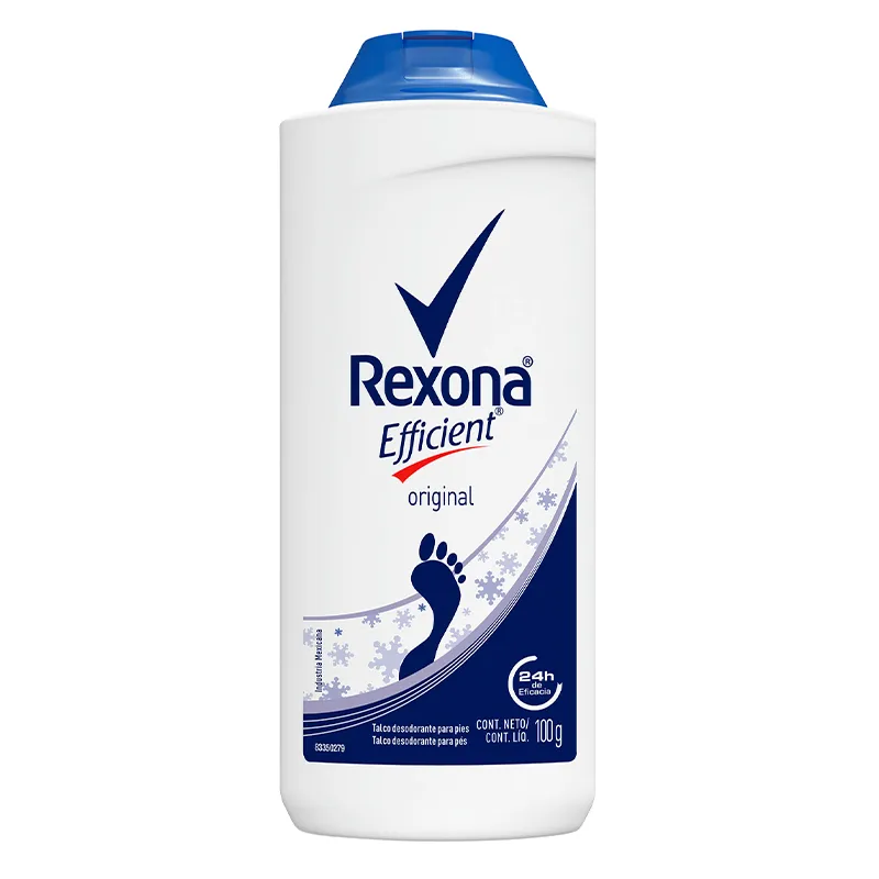 Talco Pédico Efficient Original Rexona - Cont.100 gr