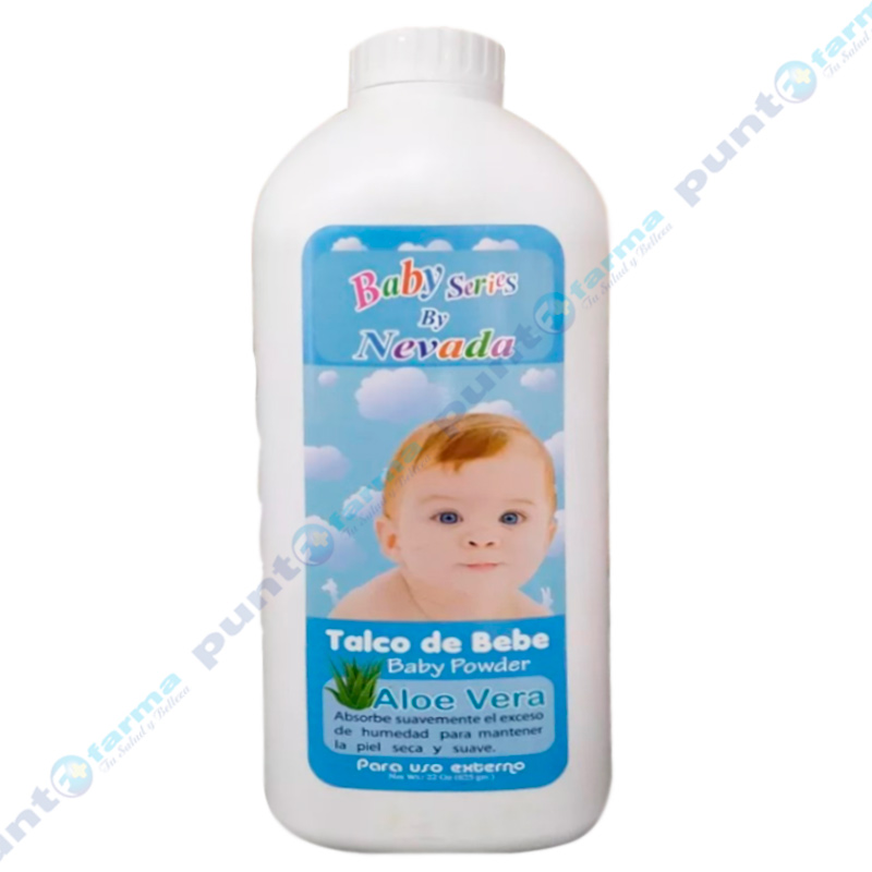 Punto Farma | Talco de Bebé Aloe Vera Baby Series by Nevada - 625g Punto Farma | Talco de Bebé Aloe Vera Baby Series by Nevada - 625g
