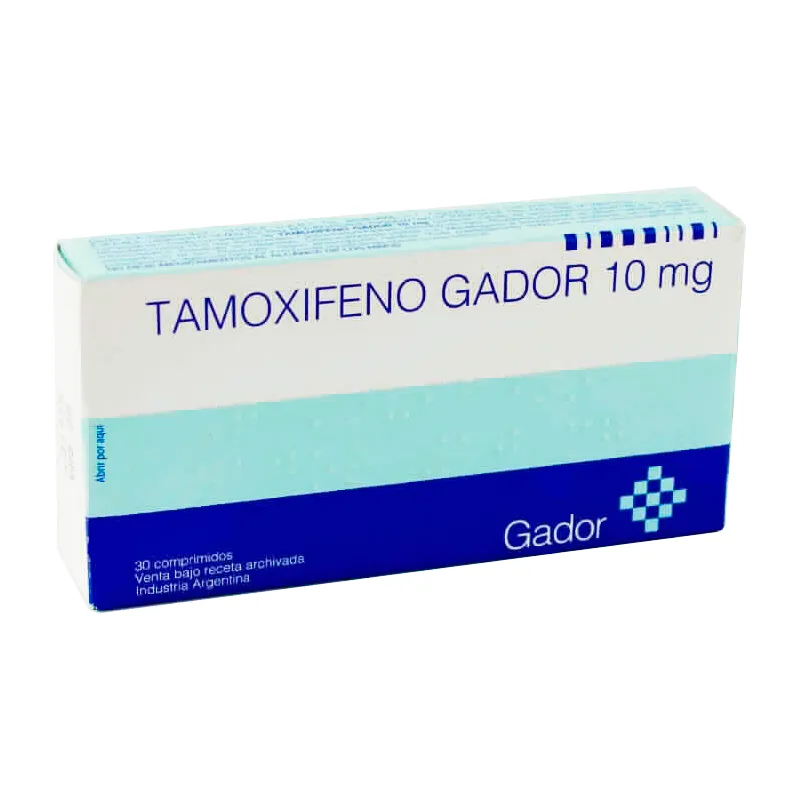 Tamoxifeno Gador 10mg - Contiene 30 comprimidos.