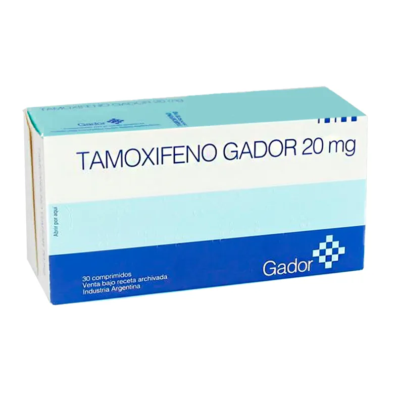 Tamoxifeno Gador 20mg - Contiene 30 comprimidos.