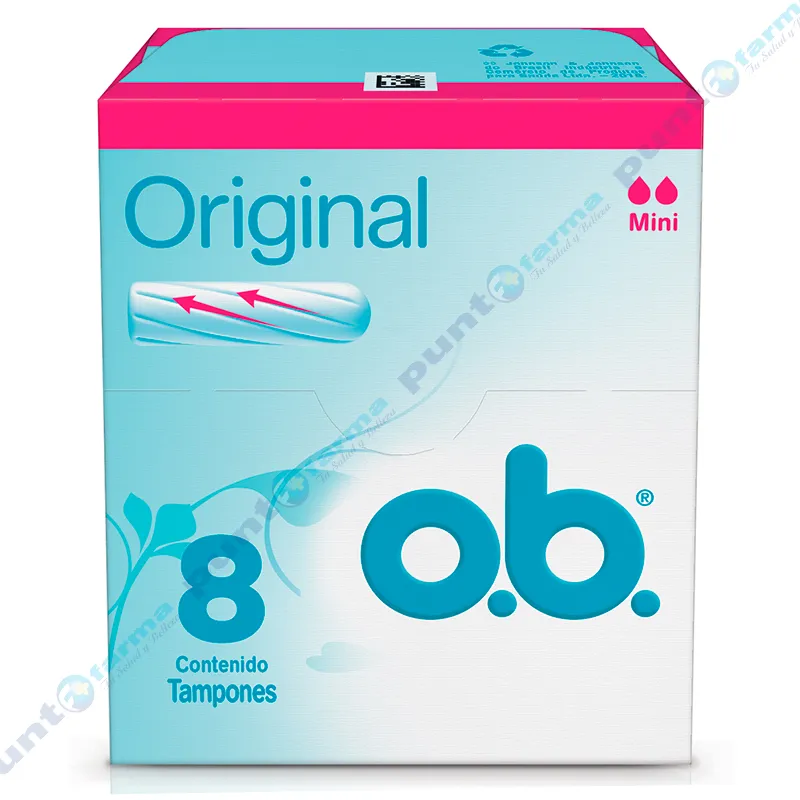 Tampones OB Original Mini - Cont. 8 unidades