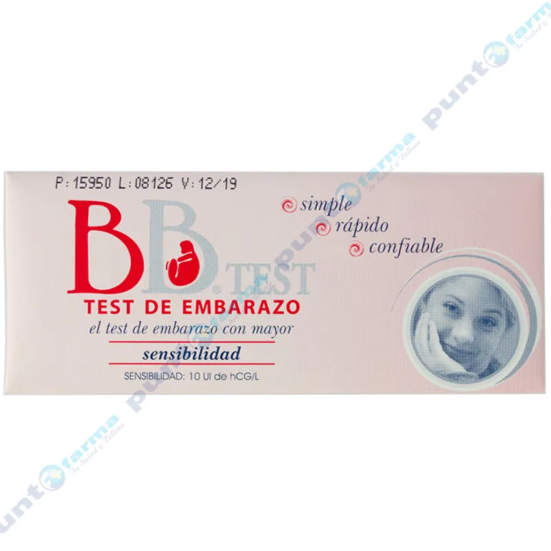 Test de Embarazo Bb Test - Cont 1 Unidad