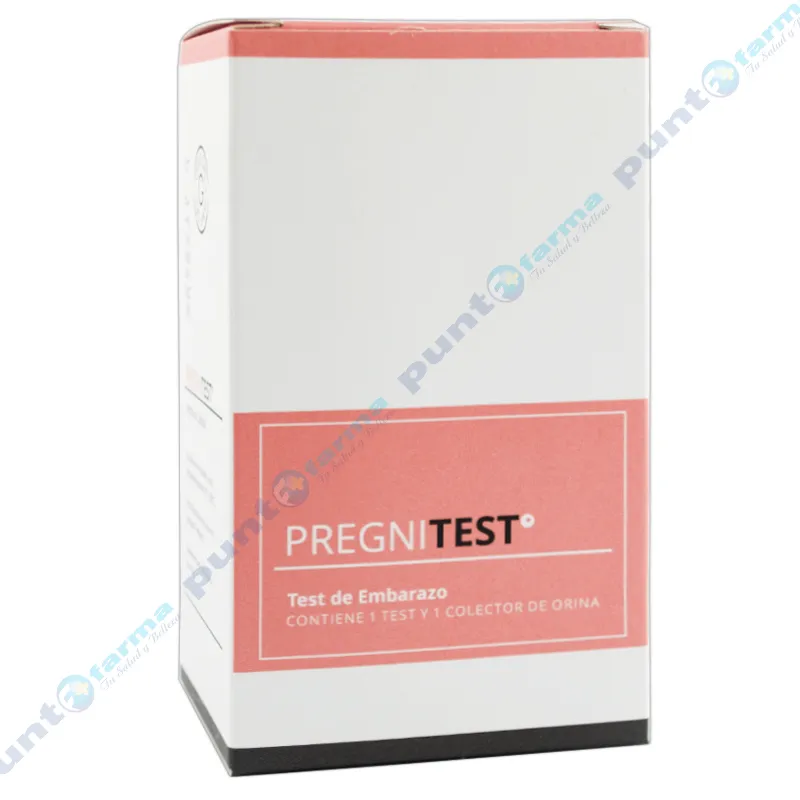 Test de Embarazo Pregnitest - Cont 1 test + 1 colector de orina