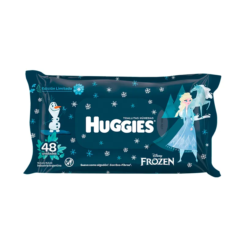 Toallitas Húmedas Frozen Huggies - Cont. 48 unidades