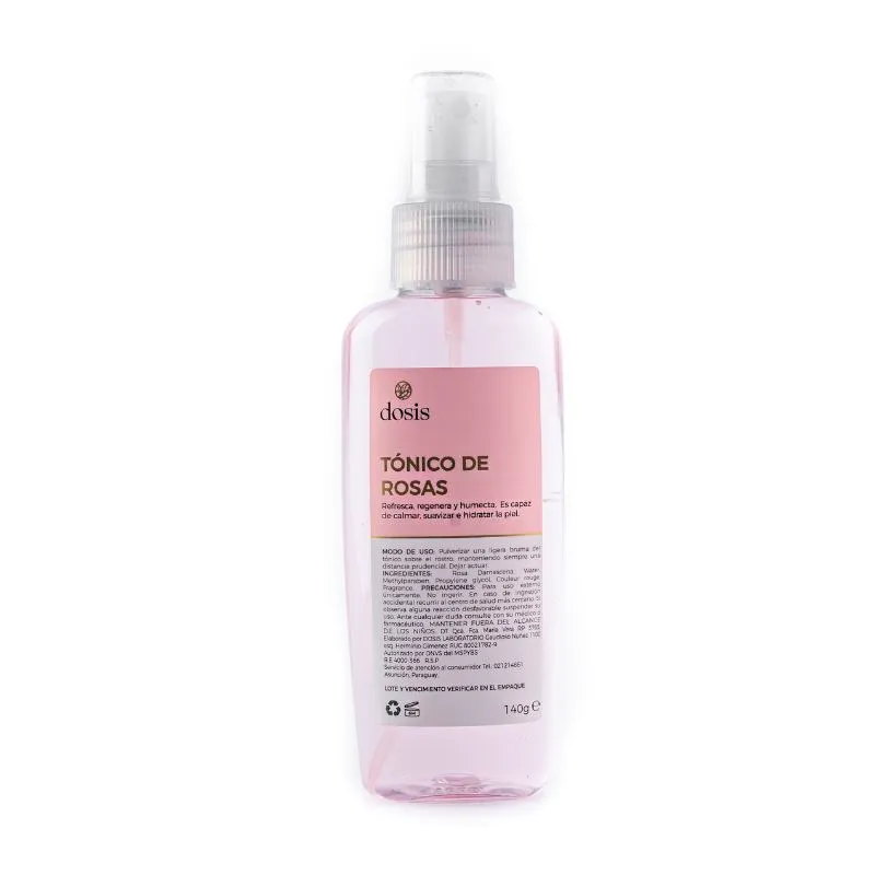 Tónico Facial de Rosas Dosis Magis - Frasco de 140 mL