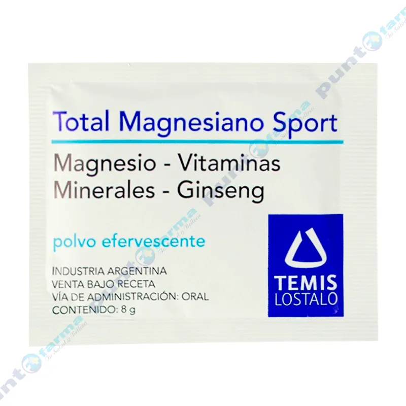 Total Magnesiano Sport polvo efervescente - Cont. 8g
