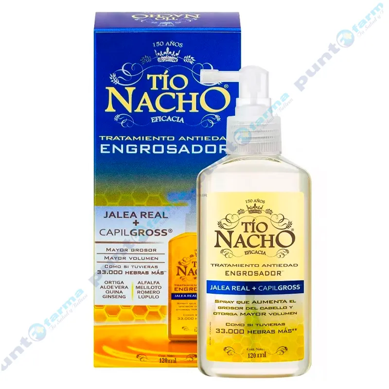 Tratamiento Antiedad Engrosador Tío Nacho - 120 mL