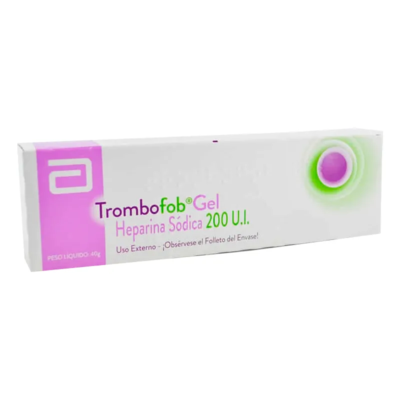 Trombofob Gel Heparina Sódica 200 U.I. - 40 gr