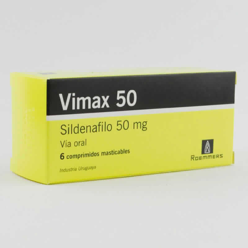 sildenafilo 50 mg masticable