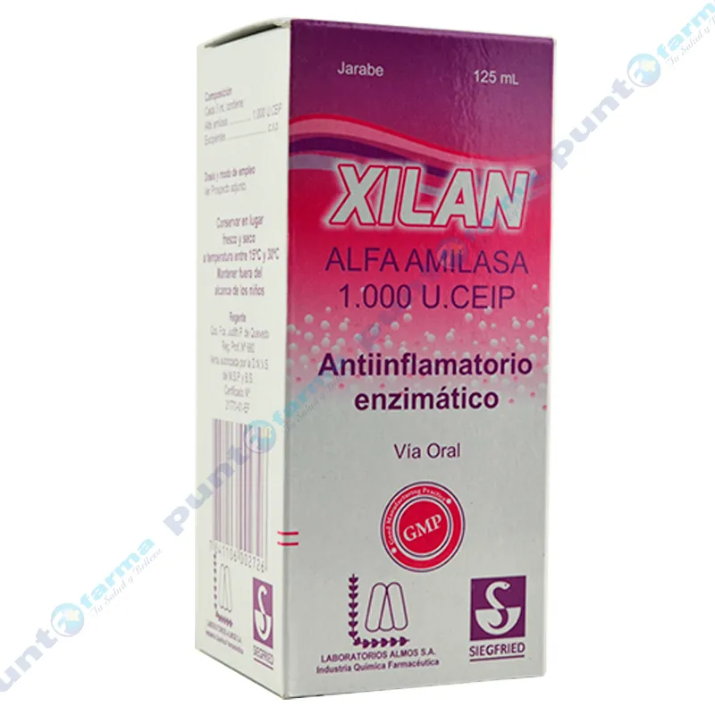 Xilan Alfa Amilasa 1.000 U.CEIP - Jarabe de 125mL