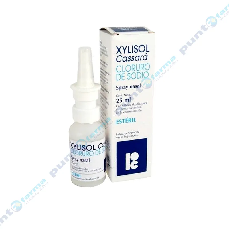 Spray Nasal Xylisol Cassará Cloruro de Sodio - 25 mL