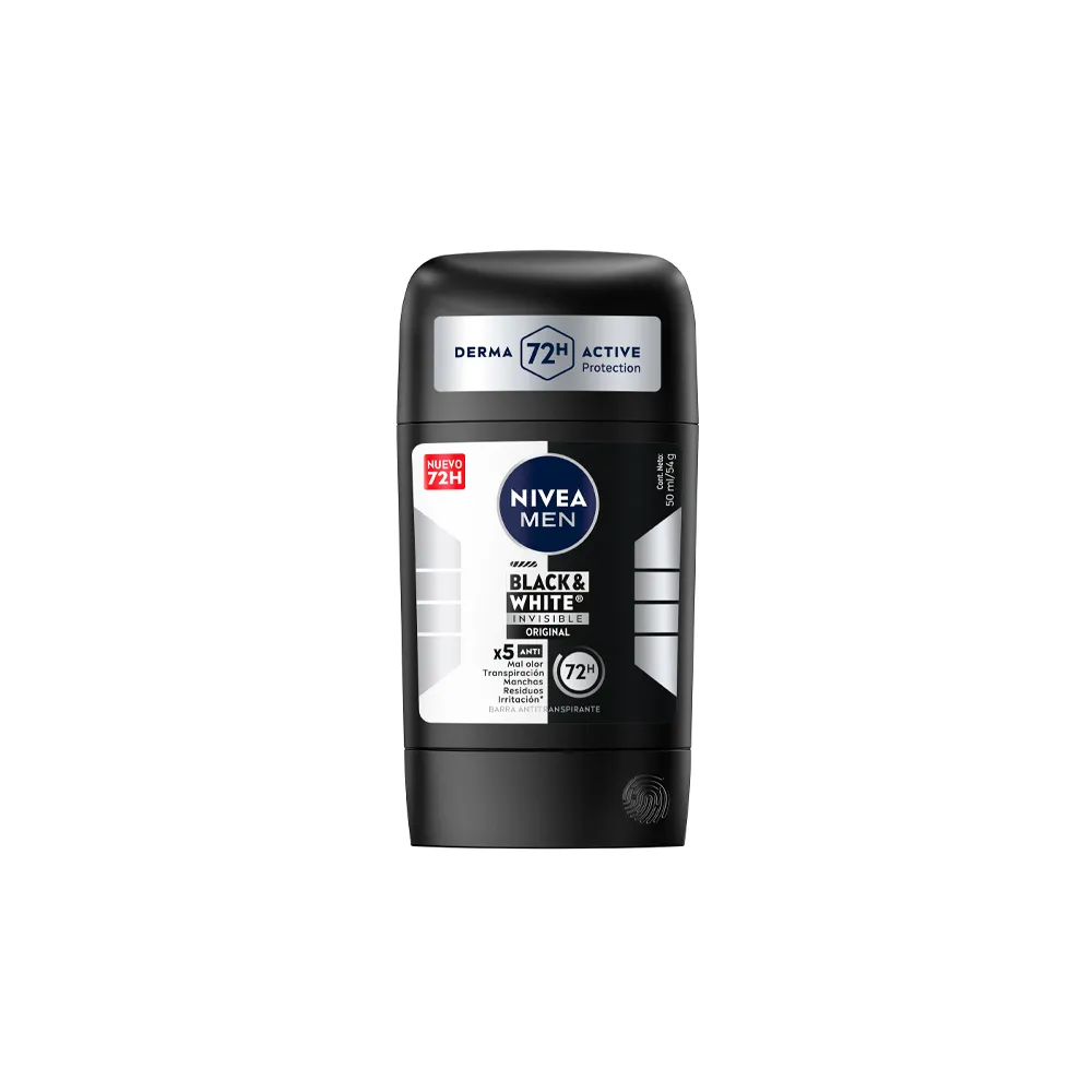 Antitranspirante Nivea Men Black & White - Cont.50 ml