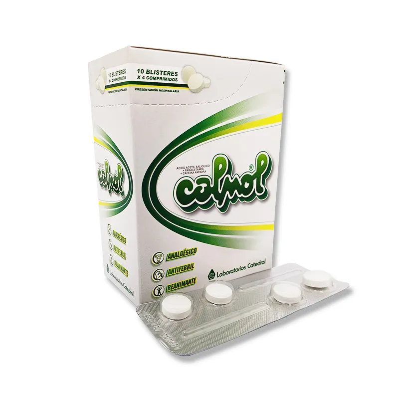 Calmol - Caja de 10 Blisters x4 Comprimidos