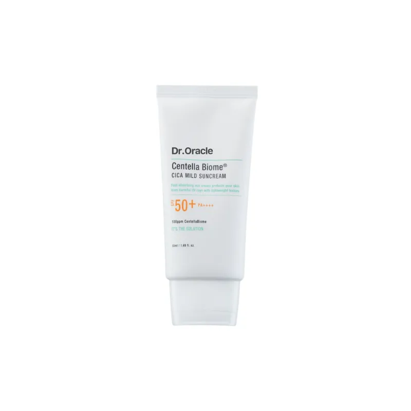 Crema Solar Suave Centella Cica Mild Dr Oracle - Cont.50 mL
