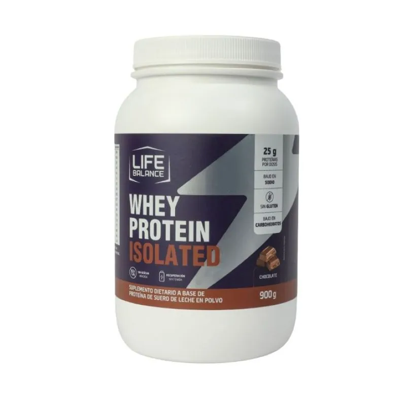 whey protein isolate chocolate life balance - cont. 900 grs