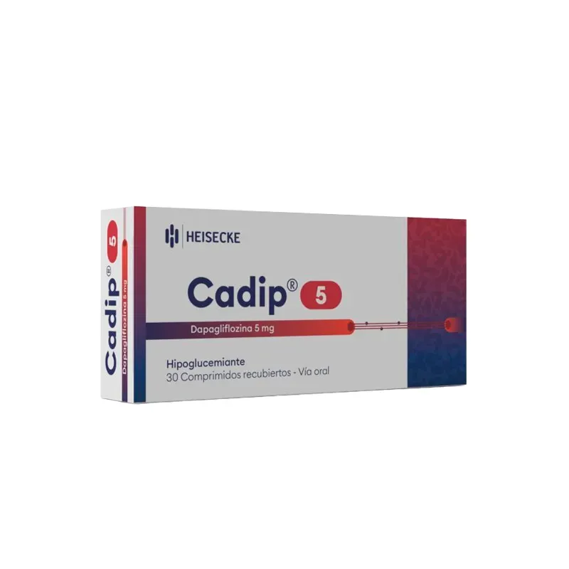 Capid Dapagliflozina  5 mg Heco Nacional - Contn.30 Comprimidos