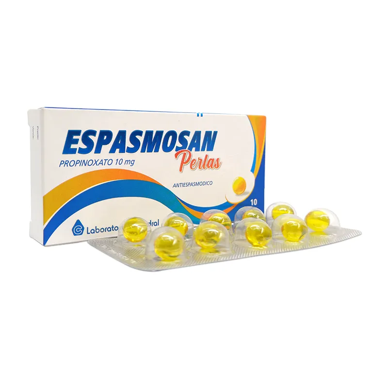 Espasmosan Perlas Propinoxato 10 mg - Cont. 10 Capsulas