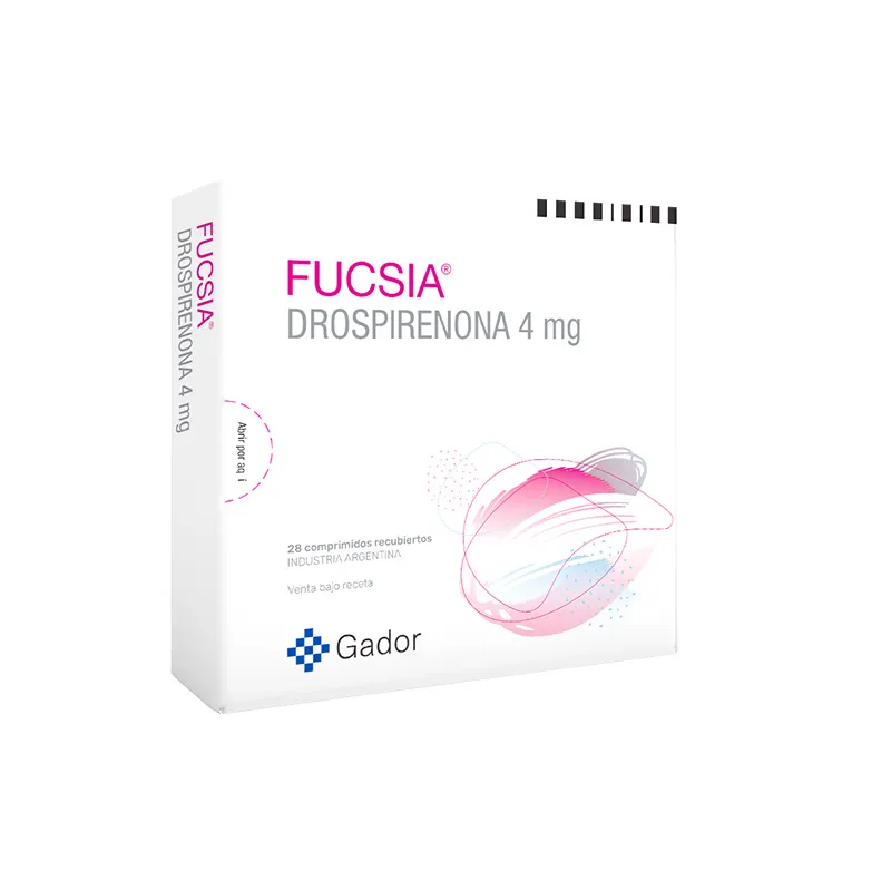 Fucsia Drospirenona 4 mg - Cont. 28 Comprimidos Recubiertos