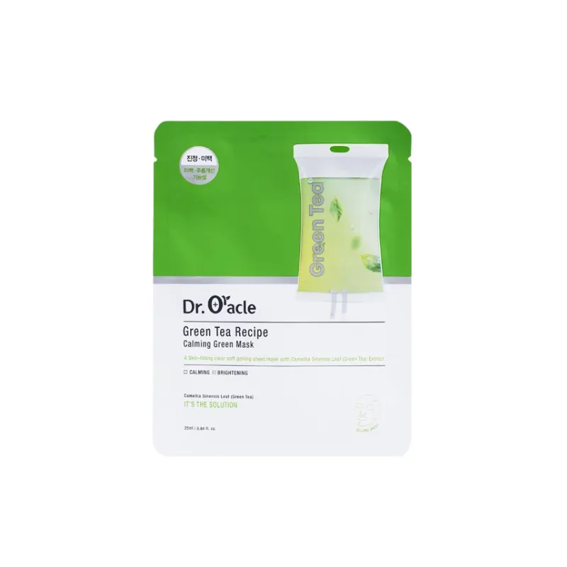 Mascarilla Facial Green Tea Recipe Calming Dr Oracle - Cont.25 mL