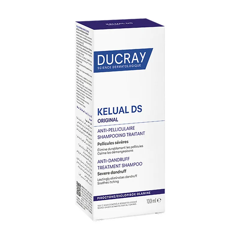 shampoo tratante kelual ds ducray - 100 ml
