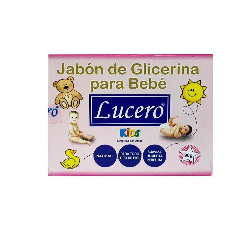 Jabon de Glicerina para Bebe Rosa - Cont.90g