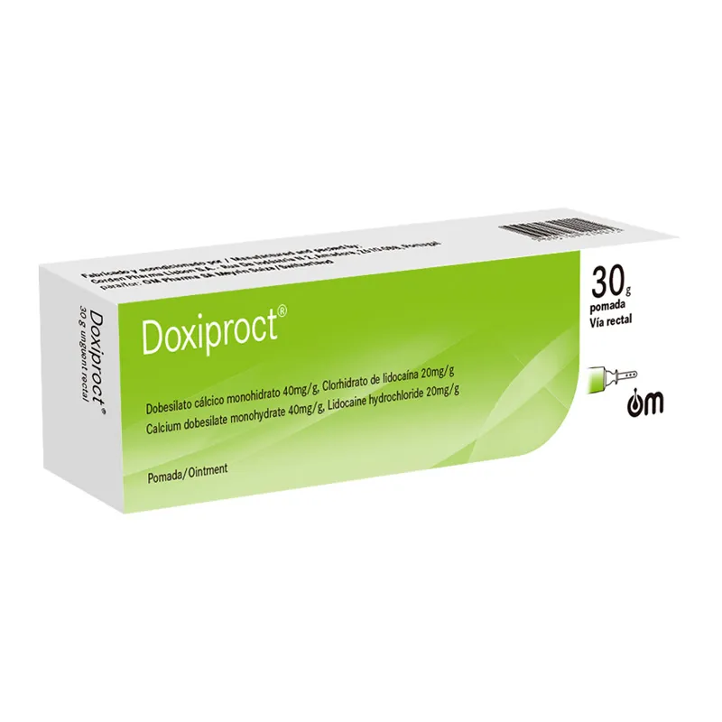Doxiproct Lidocaina Dobesilato Calcico Ungüento - Cont. 20 gr