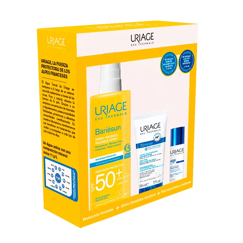 Kit Bariesun Spray SPF 50+ Xemose + Age Lift Sérum