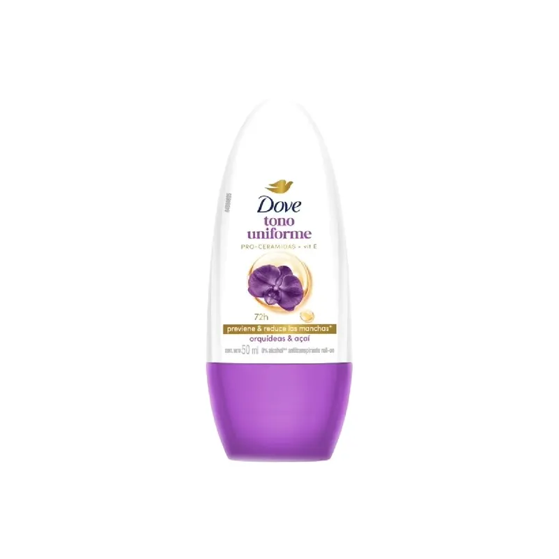 Antitranspirante Roll On Orquídeas con Vitamina E Dove - Cont.50mL