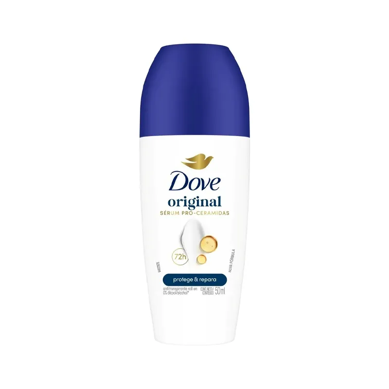 Antitranspirante Roll-On Original Dove - Cont.50 mL