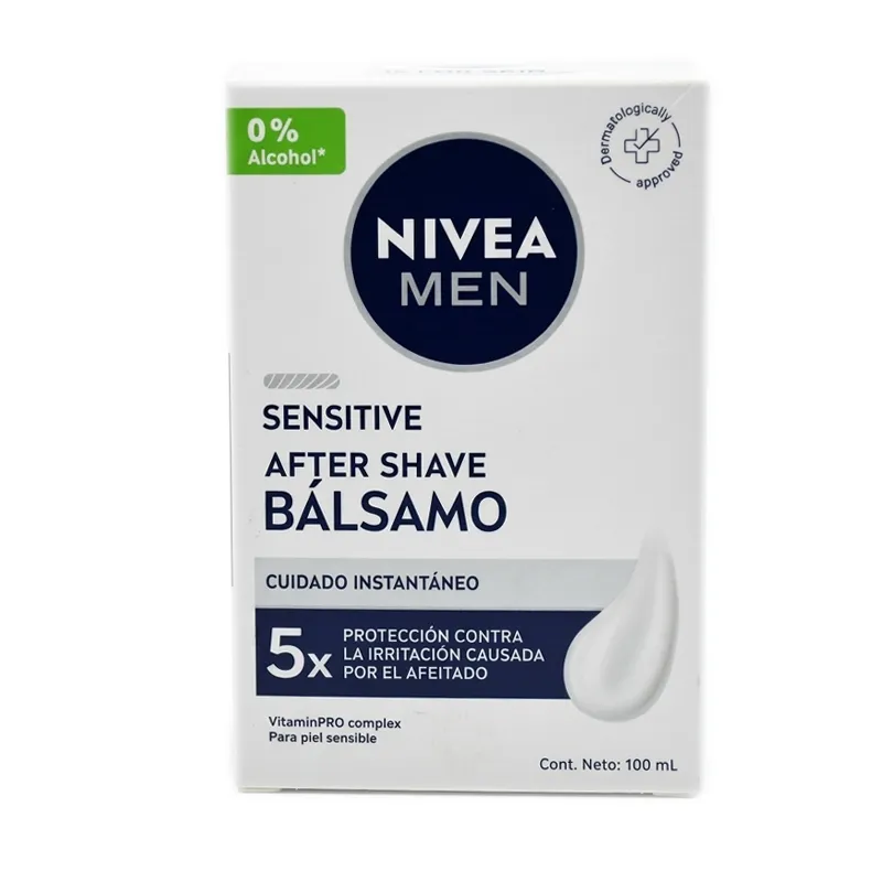 Bálsamo After Shave Sensitive Nivea Men - 100 mL