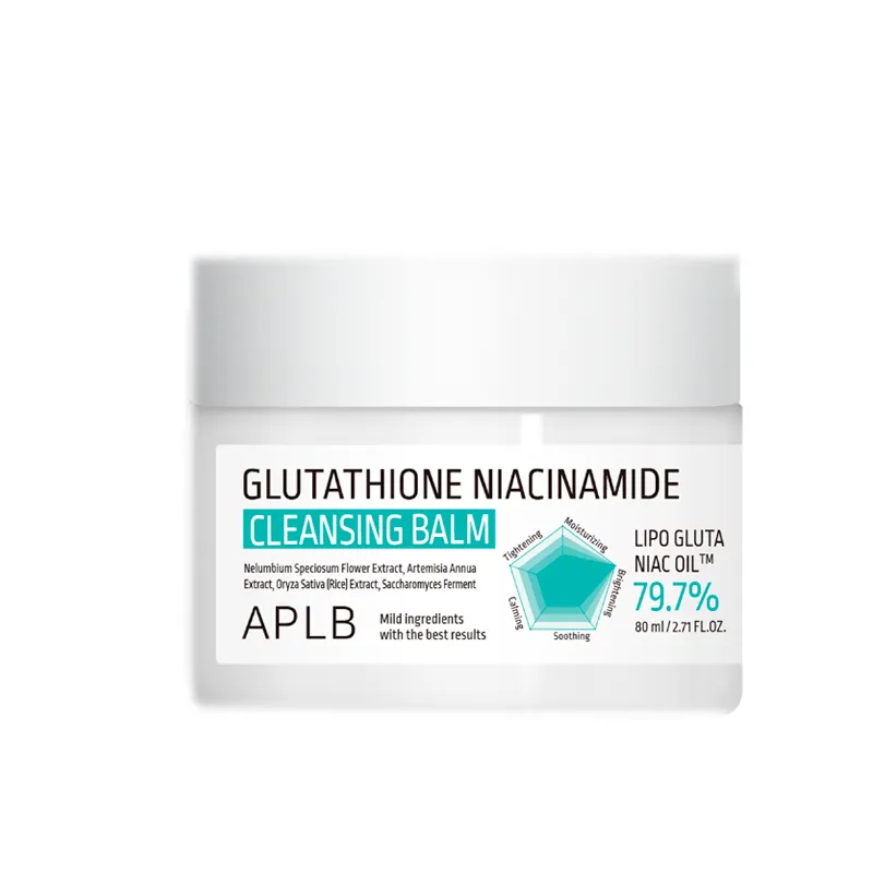 Bálsamo Limpiador Facial Glutathione Niacinamide APLB - Cont. 80 ML