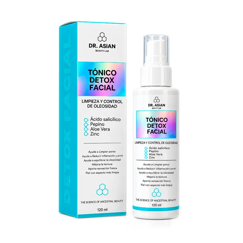 tónico detox facial Ácido salicílico dr. asian - cont. 120 ml