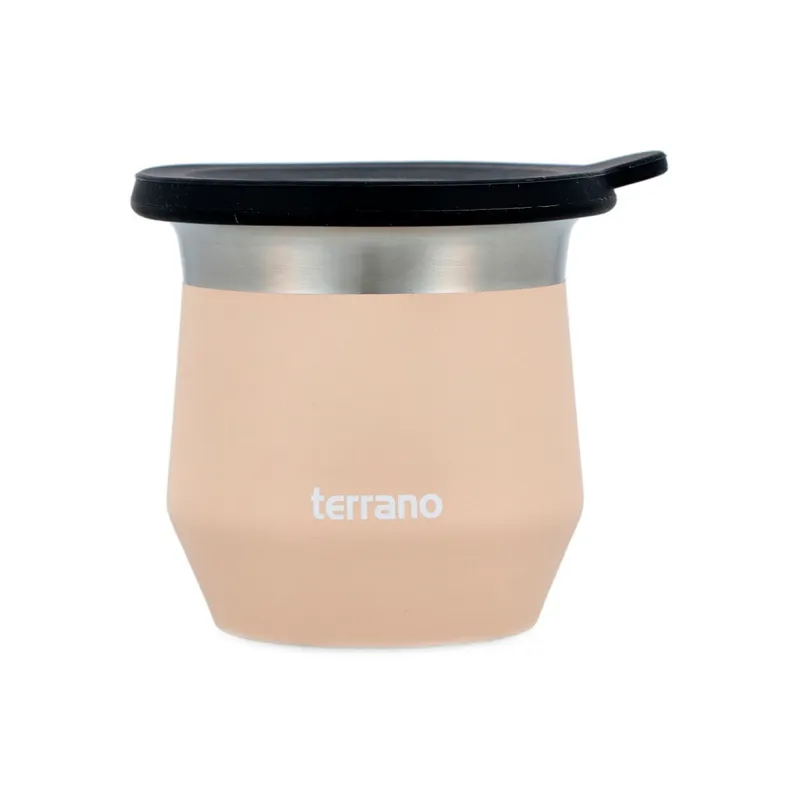 Guampa Acero Inoxidable Taupe Terrano