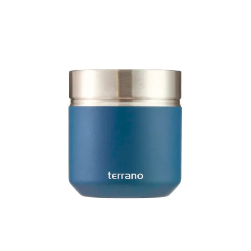 Guampa Acero Inoxidable Folkie Azul Opaco Terrano